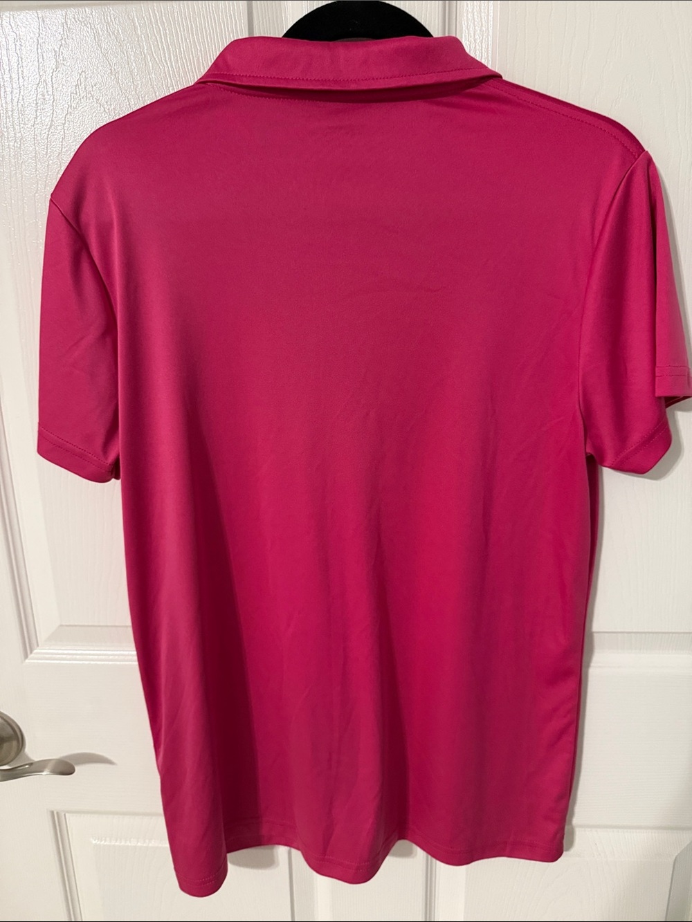 Bright Pink Polo Golf Shirt - Picture 3 of 3